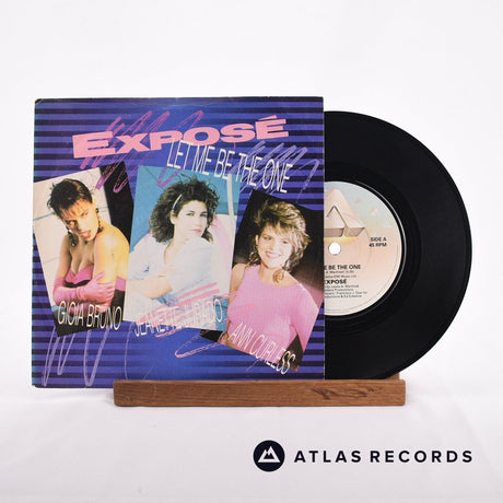 Exposé Let Me Be The One 7" Vinyl Record - Front Cover & Record