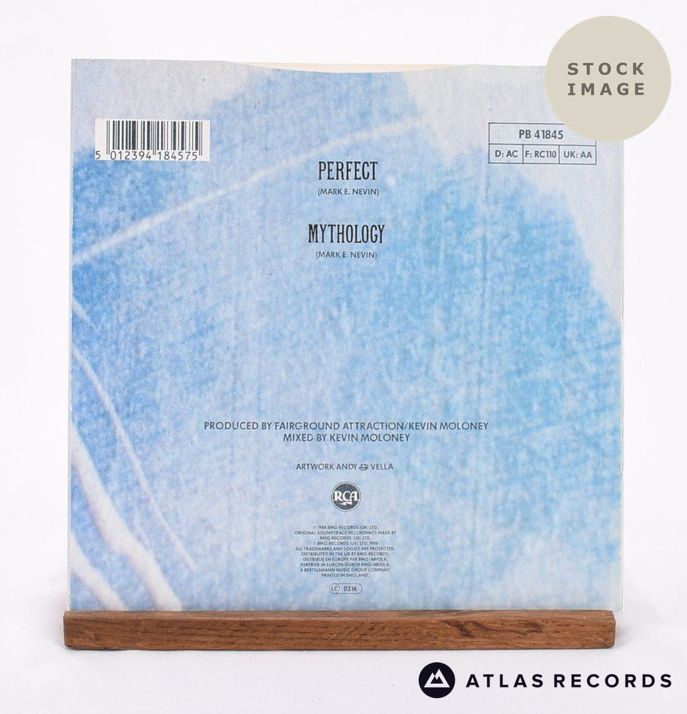 Fairground Attraction Perfect Vinyl Record - Reverse Of Sleeve