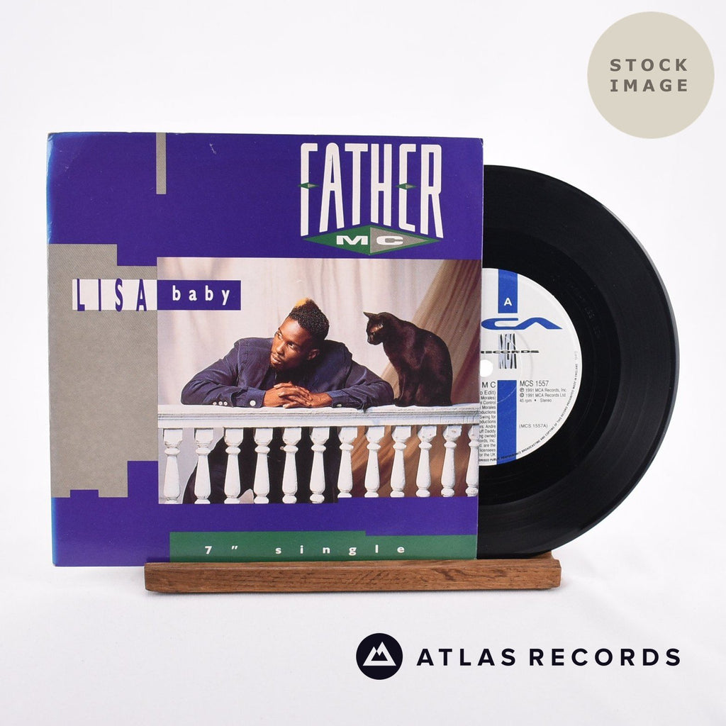 Father MC Lisa Baby Vinyl Record - Sleeve & Record Side-By-Side