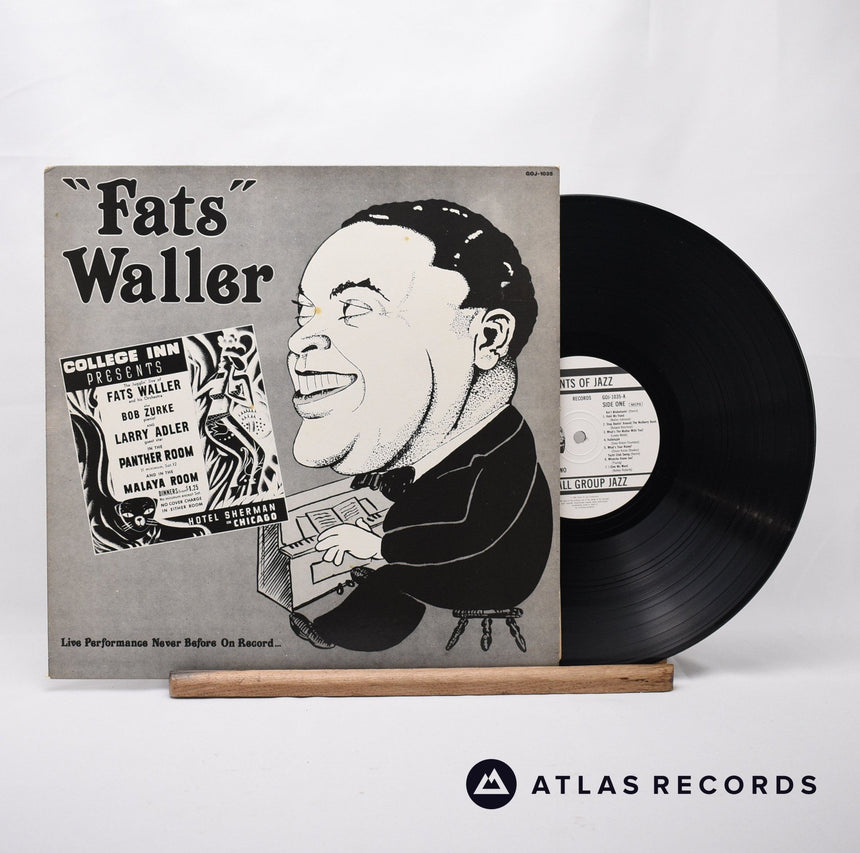 Fats Waller - "Live" Volume Two - LP Vinyl Record - EX/NM