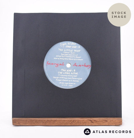 Feargal Sharkey You Little Thief 7" Vinyl Record - Reverse Of Sleeve