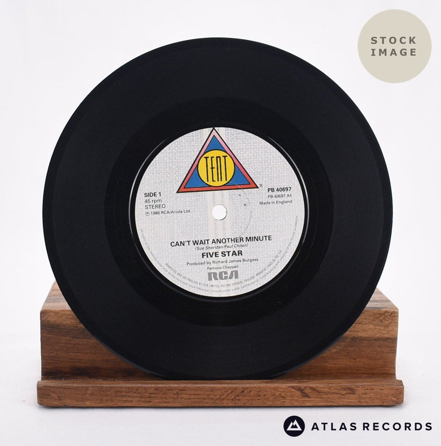 Five Star Can't Wait Another Minute Vinyl Record - Record A Side