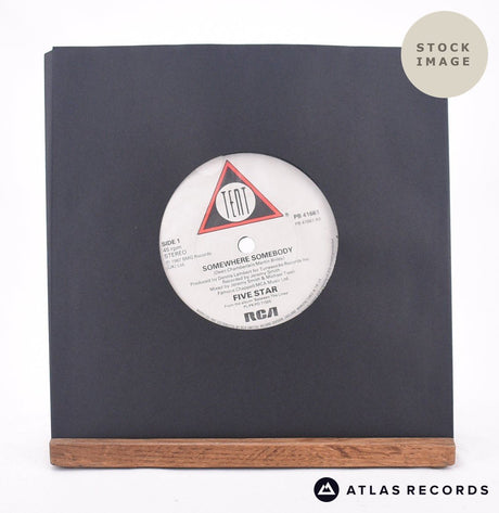Five Star Somewhere Somebody 7" Vinyl Record - Sleeve & Record Side-By-Side