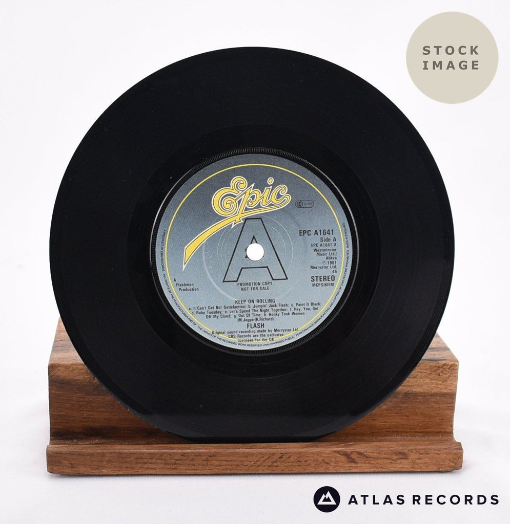 Flash Keep On Rolling Vinyl Record - Record A Side