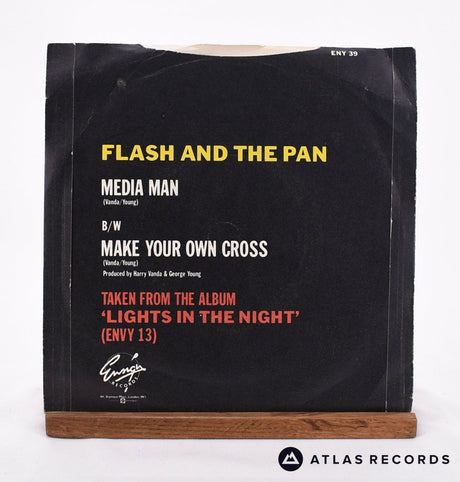 Flash & The Pan - Media Man - 7" Vinyl Record - VG/EX
