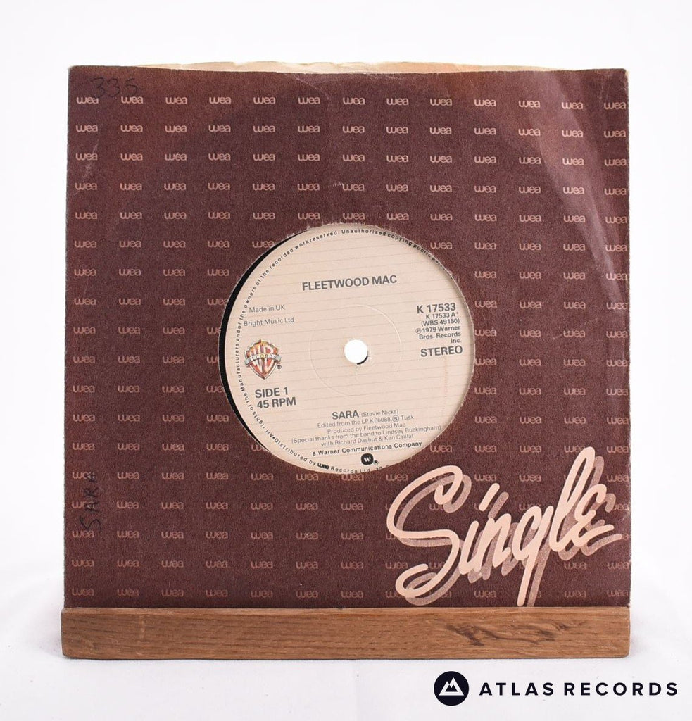 Fleetwood Mac Sara 7" Vinyl Record - In Sleeve