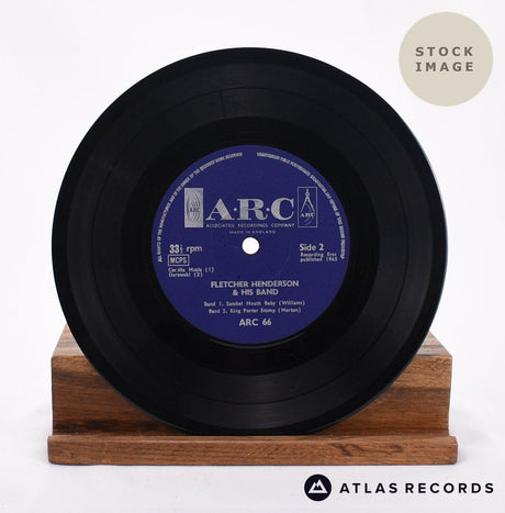 Fletcher Henderson And His Big Band Fletcher Henderson And His Band Vinyl Record - Record B Side