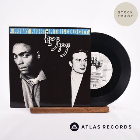 Floy Joy Friday Night In This Cold City Vinyl Record - Sleeve & Record Side-By-Side