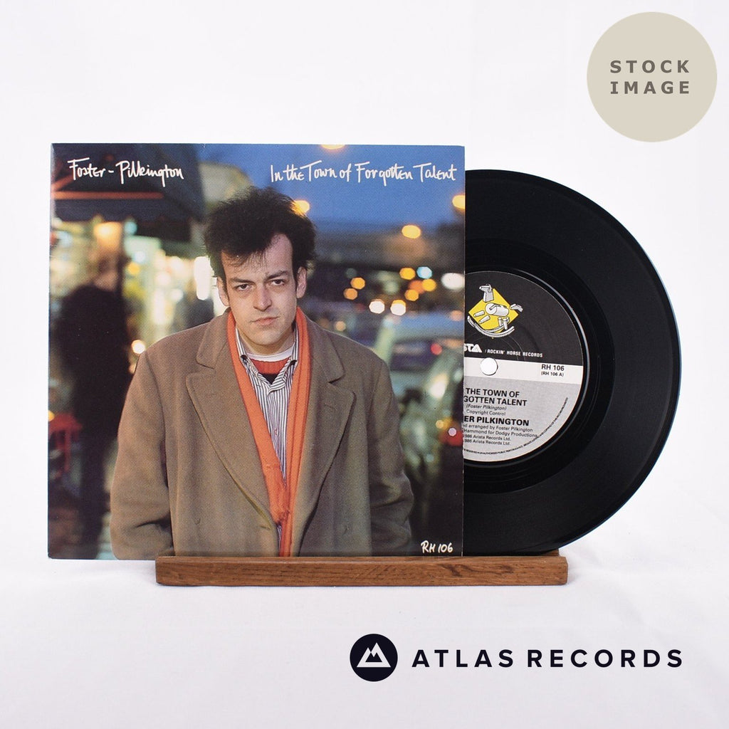 Foster Pilkington In The Town Of Forgotten Talent Vinyl Record - Sleeve & Record Side-By-Side