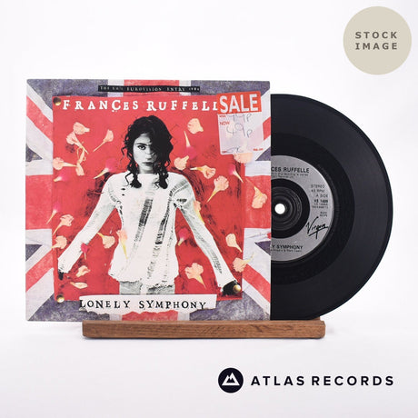 Frances Ruffelle Lonely Symphony 7" Vinyl Record - Sleeve & Record Side-By-Side