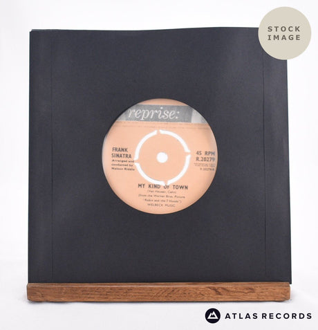 Frank Sinatra I Like To Lead When I Dance 7" Vinyl Record - Reverse Of Sleeve