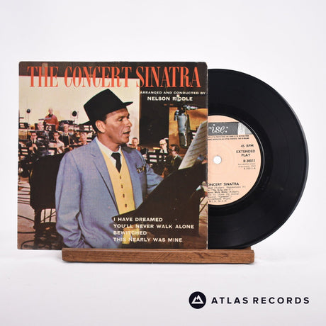 Frank Sinatra The Concert Sinatra 7" Vinyl Record - Front Cover & Record