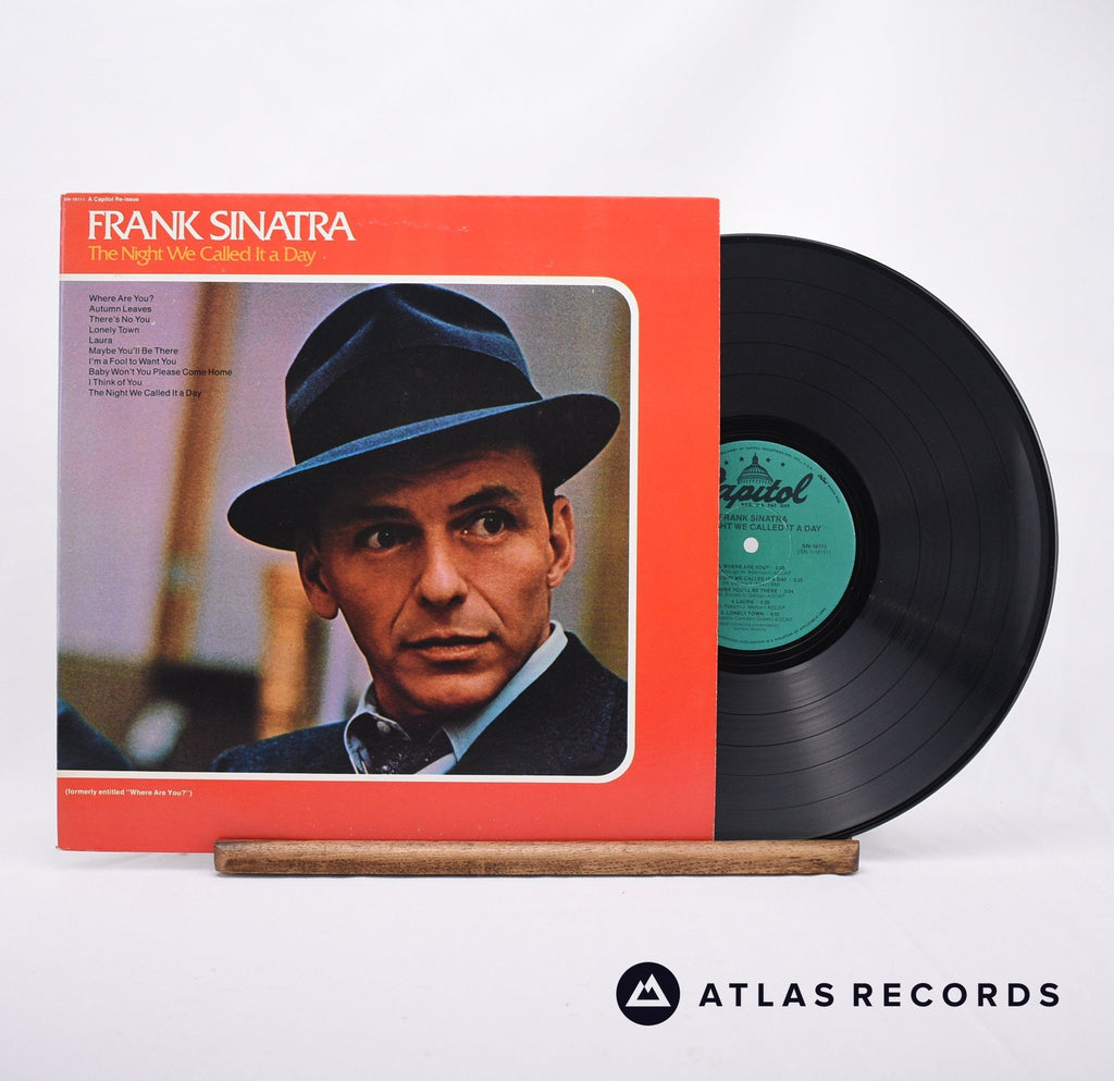 Frank Sinatra The Night We Called It A Day LP Vinyl Record - Front Cover & Record