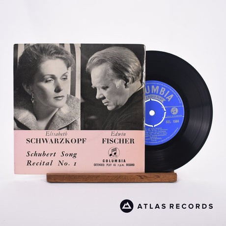 Franz Schubert Schubert Song Recital No. 1 - Schubert Songs 7" Vinyl Record - Front Cover & Record
