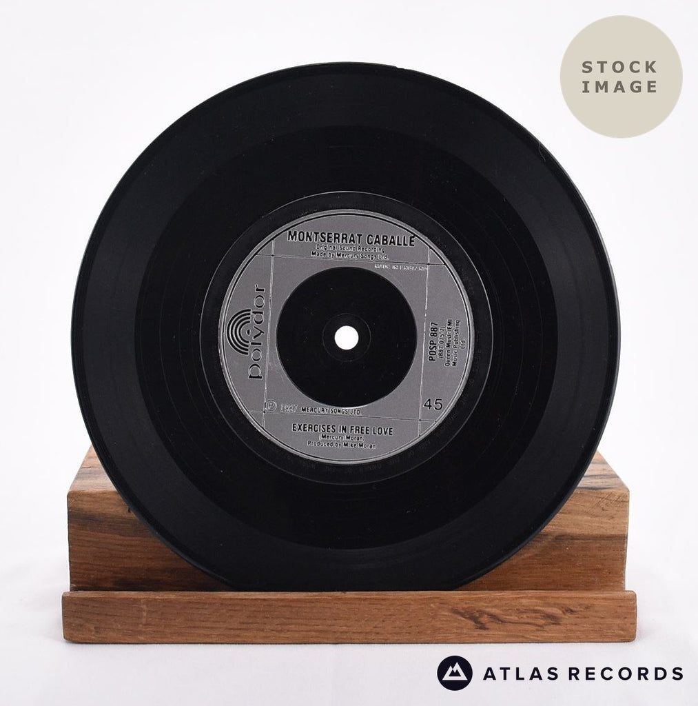 Freddie Mercury Barcelona Vinyl Record - Record B Side