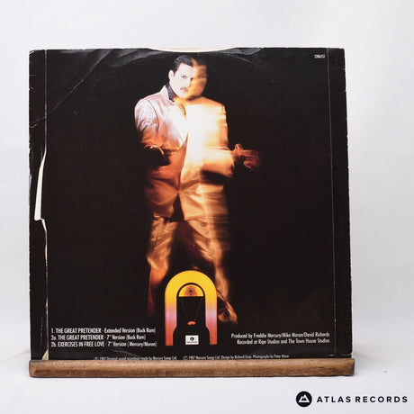 Freddie Mercury - The Great Pretender - 12" Vinyl Record - VG+/VG