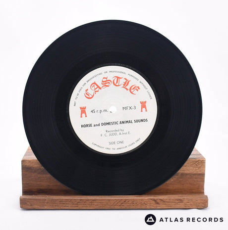 Frederick Judd - Authentic High Fidelity Sound Effects - 7" EP Vinyl Record - VG/VG+