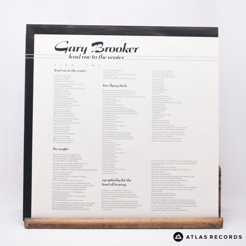 Gary Brooker - Lead Me To The Water - LP Vinyl Record - EX/NM