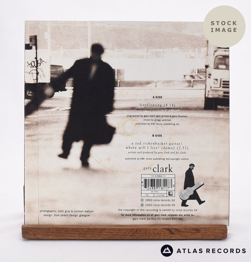 Gary Clark Freefloating Vinyl Record - Reverse Of Sleeve