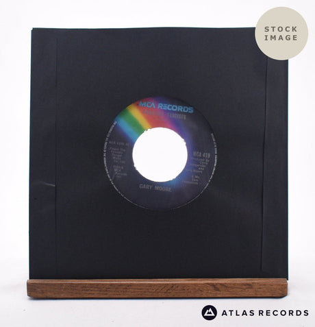 Gary Moore Parisienne Walkways 7" Vinyl Record - Reverse Of Sleeve