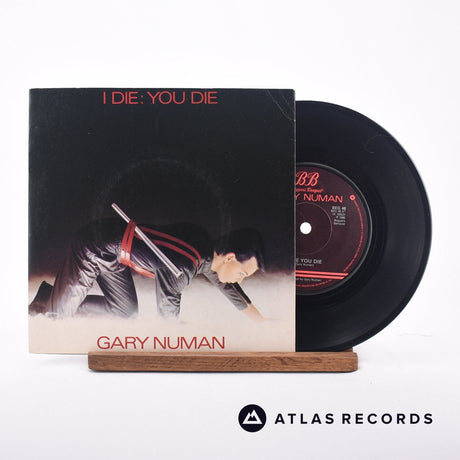 Gary Numan I Die: You Die 7" Vinyl Record - Front Cover & Record