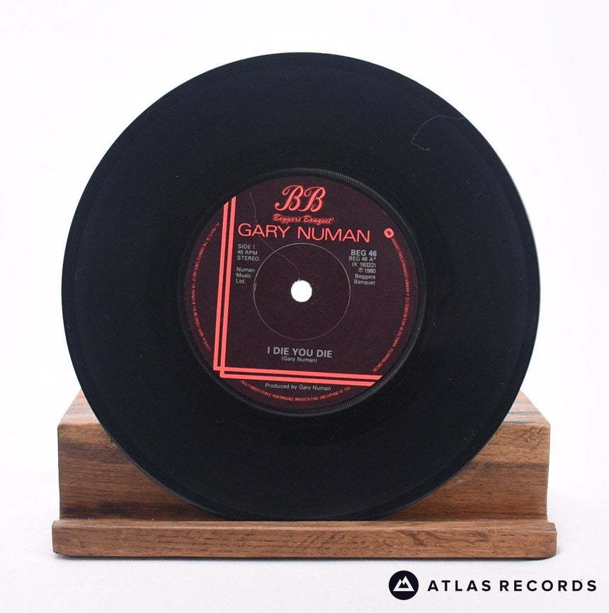 Gary Numan - I Die: You Die - 7" Vinyl Record - VG+/VG+