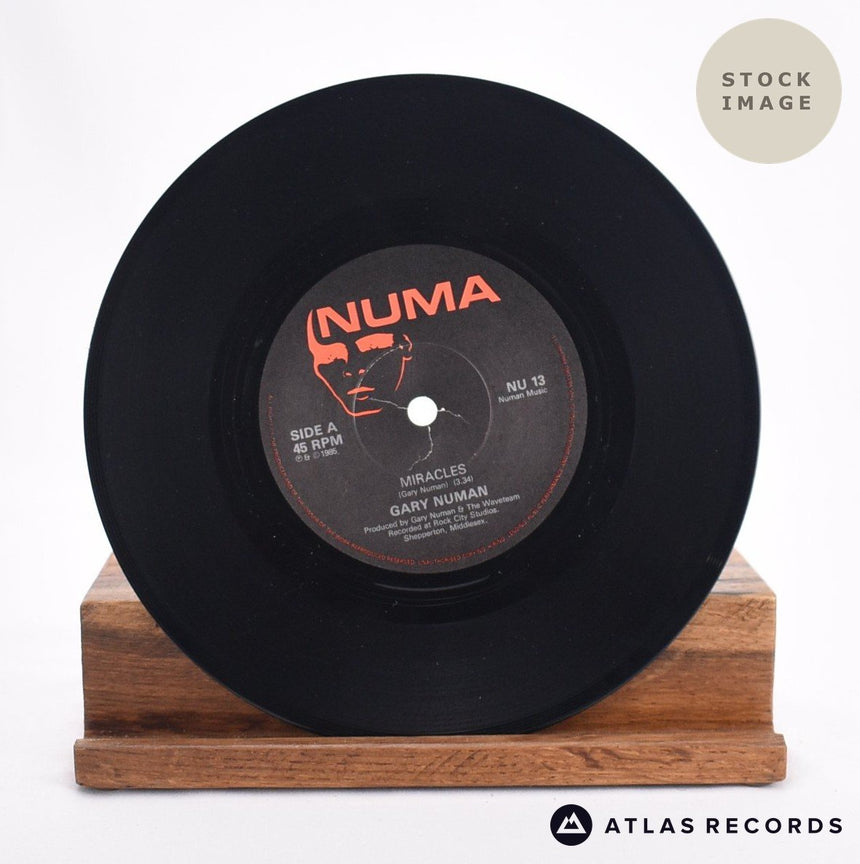 Gary Numan Miracles 7" Vinyl Record - Record A Side