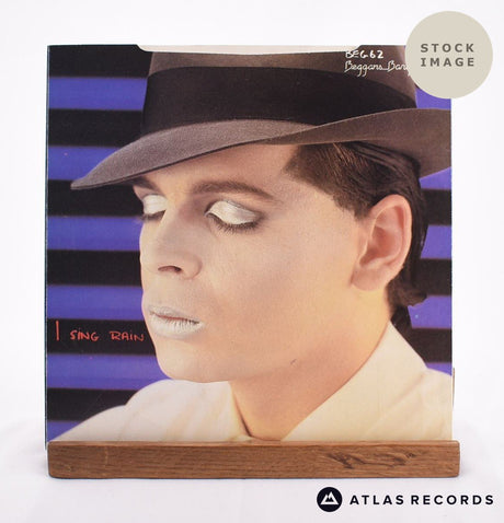 Gary Numan She's Got Claws Vinyl Record - Reverse Of Sleeve