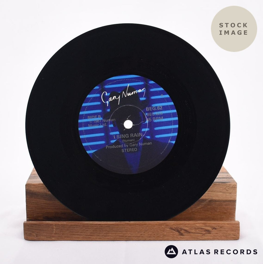 Gary Numan She's Got Claws Vinyl Record - Record B Side