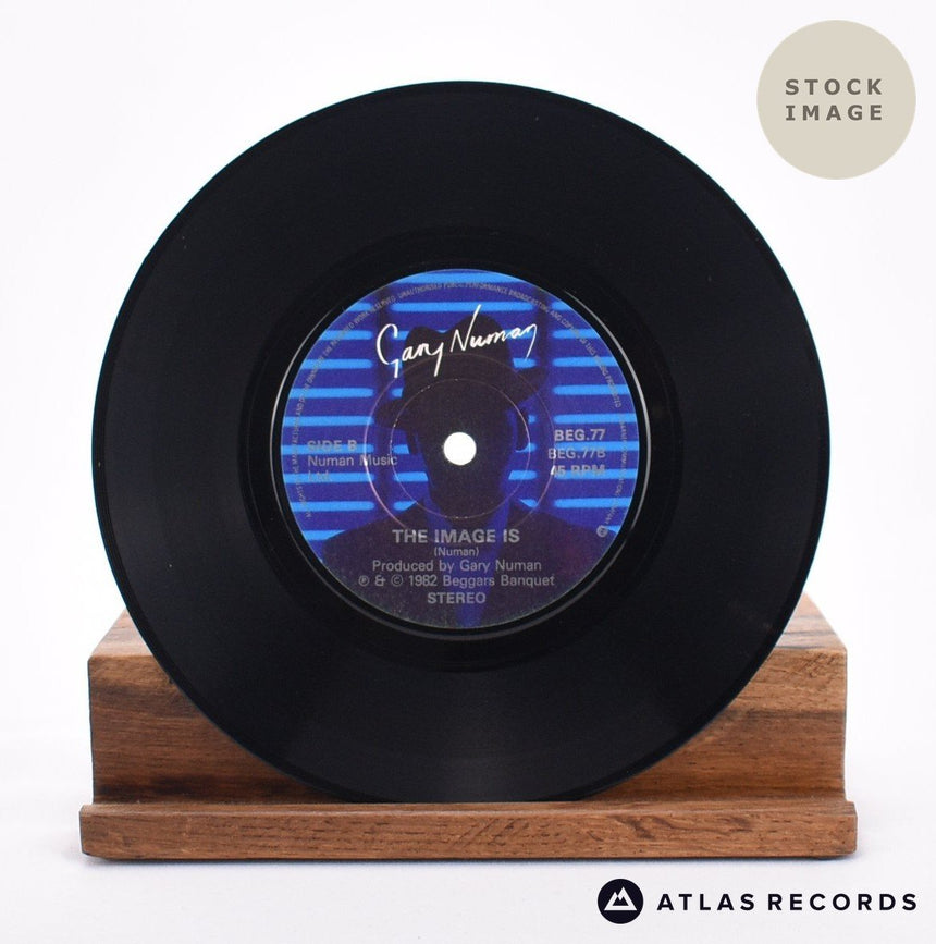 Gary Numan We Take Mystery 7" Vinyl Record - Record B Side