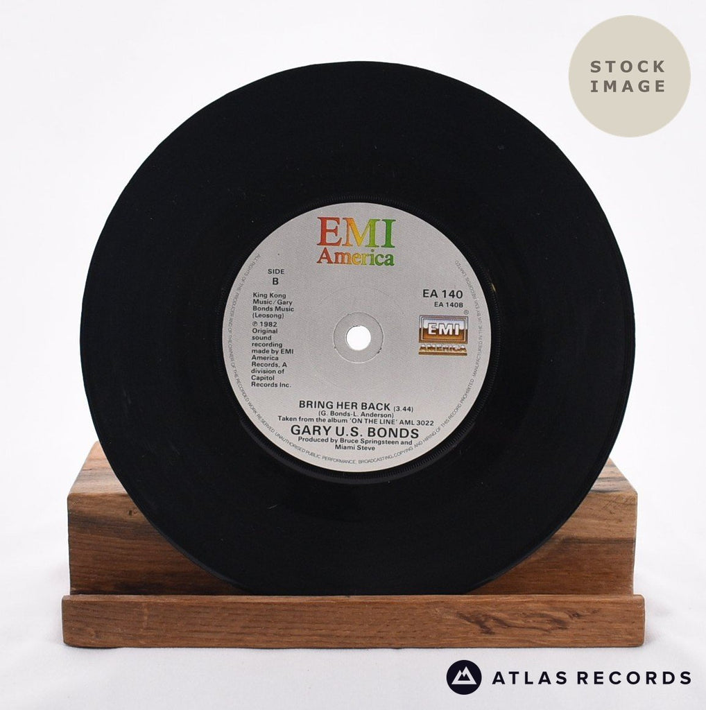 Gary U.S. Bonds Soul Deep Vinyl Record - Record B Side