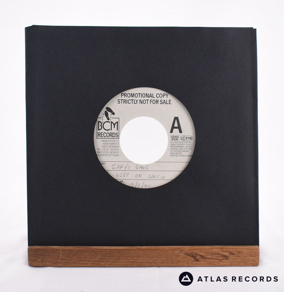 Gary's Gang Keep On Dancing 7" Vinyl Record - In Sleeve