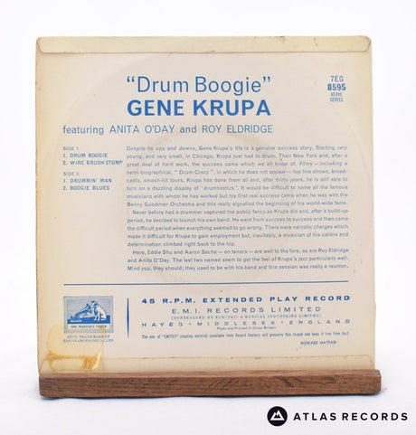 Gene Krupa - Drum Boogie - 7" EP Vinyl Record - VG+/VG