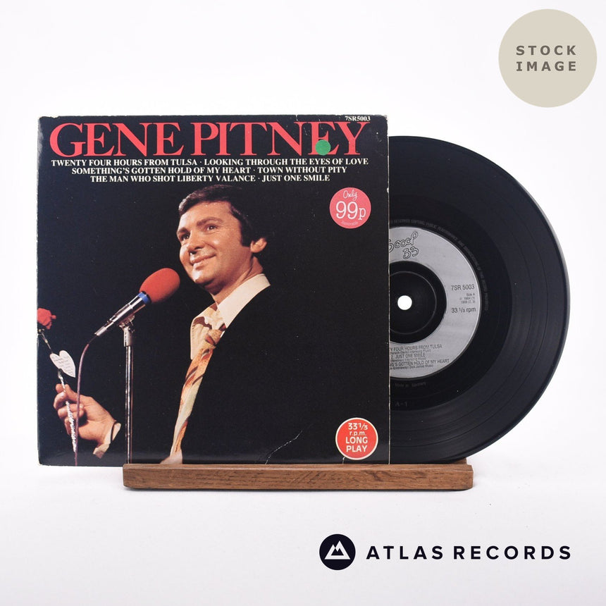 Gene Pitney Gene Pitney 7" LP Vinyl Record - Sleeve & Record Side-By-Side