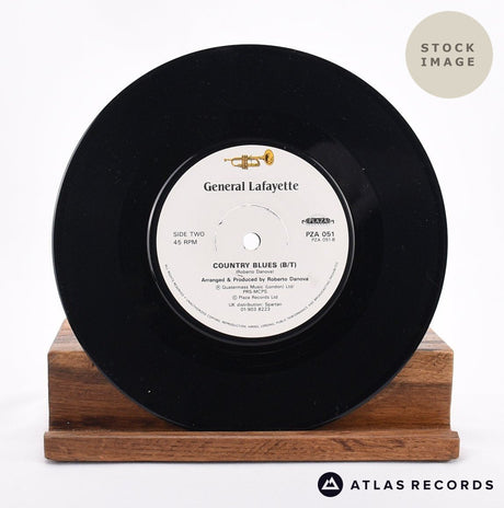 General Lafayette Country Blues 7" Vinyl Record - Record B Side