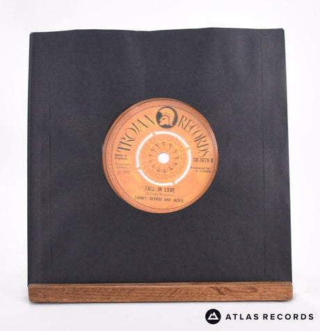 George Dekker - Time Hard / Fall In Love - 7" Vinyl Record - VG