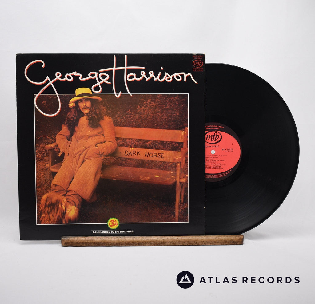 George Harrison Dark Horse LP Vinyl Record - Front Cover & Record