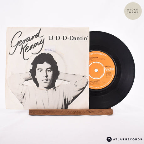 Gerard Kenny D-D-D-Dancin' 1985 Vinyl Record - Sleeve & Record Side-By-Side