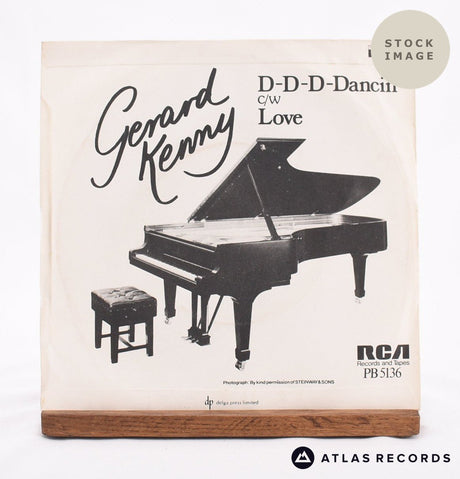 Gerard Kenny D-D-D-Dancin' 1985 Vinyl Record - Reverse Of Sleeve