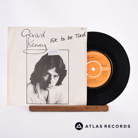 Gerard Kenny Fit To Be Tied 7" Vinyl Record - Front Cover & Record