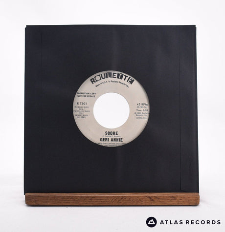 Geri Annie - Score - Promo 7" Vinyl Record - VG+