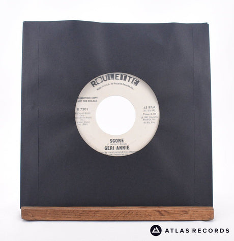 Geri Annie - Score - 7" Vinyl Record - EX