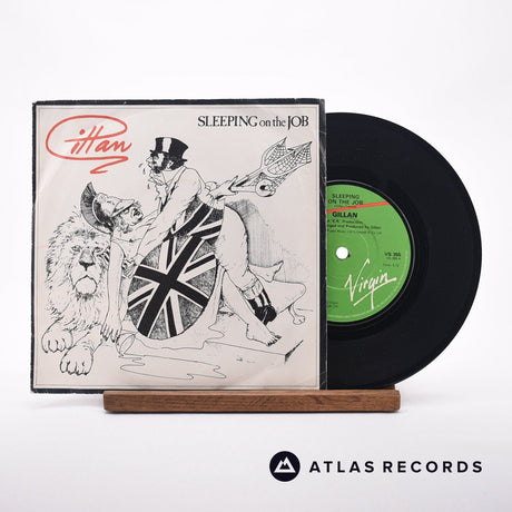 Gillan Sleeping On The Job 7" Vinyl Record - Front Cover & Record
