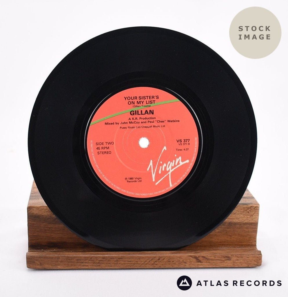Gillan Trouble Vinyl Record - Record B Side