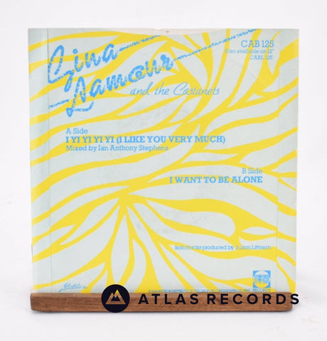 Gina Lamour - I Yi Yi Yi Yi (I Like You Very Much) - 7" Vinyl Record - EX/EX