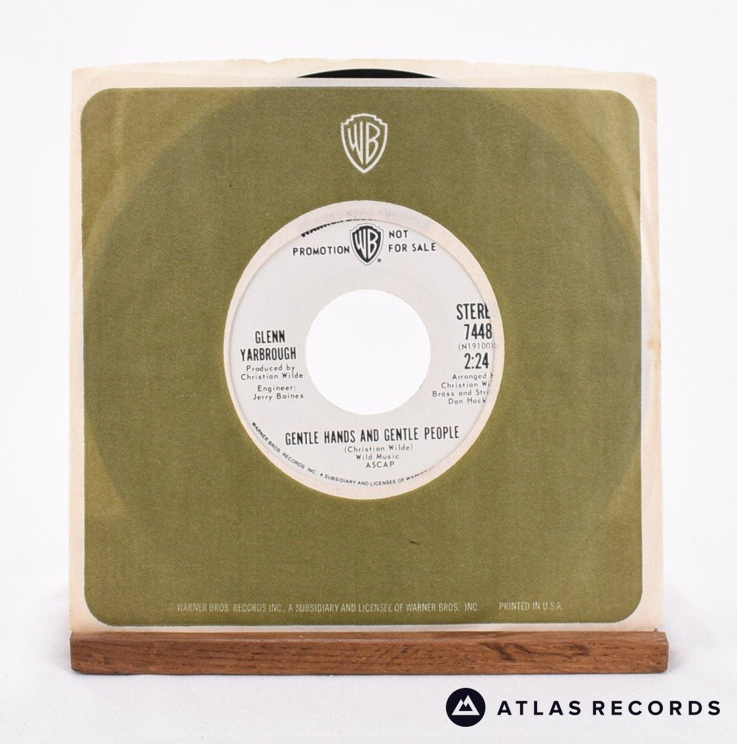 Glenn Yarbrough Gentle Hands And Gentle People 7" Vinyl Record - In Sleeve