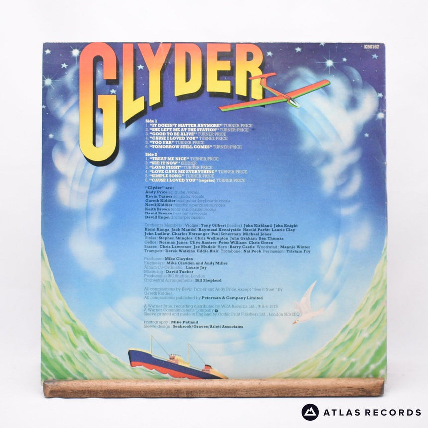 Glyder - Glyder - LP Vinyl Record - VG+/NM