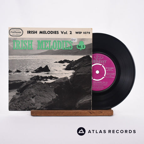 Gordon Franks Singers And Players Irish Melodies Vol. 2 7" Vinyl Record - Front Cover & Record