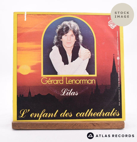 Gérard Lenorman L'enfant Des Cathédrales 7" Vinyl Record - Reverse Of Sleeve