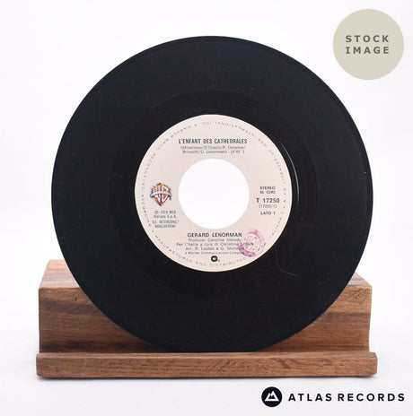 Gérard Lenorman L'enfant Des Cathédrales 7" Vinyl Record - Record A Side